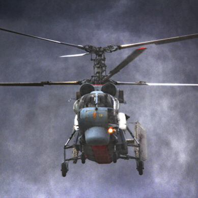 Вертолеты Балтфлота выполнили бомбометания в морских полигонах