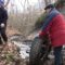 Жители Отрадного очистили спуск к морю от мусора