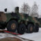 НАТО доставил в Литву и Польшу новую порцию БТР и самоходных миномётов