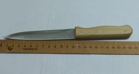 Калининградец пытался пронести 22-сантиметровый нож на заседание суда