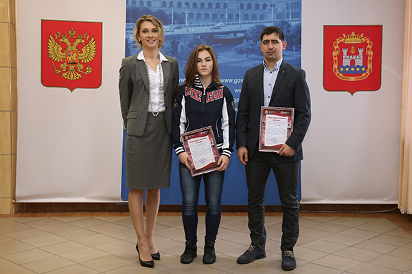 Самбистки из Калининграда выиграли две медали первенства России по самбо