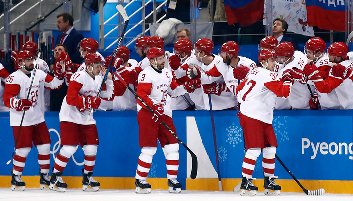 Российские хоккеисты вышли в финал Олимпиады