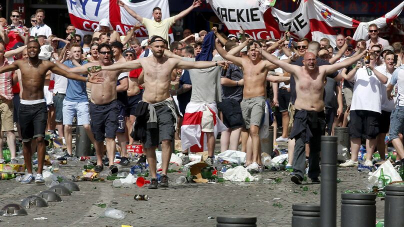 На матч «Англия — Бельгия» в Калининград могут прибыть 75 тысяч радикальных фанатов
