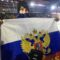 Американский болельщик развернул флаг РФ на церемонии открытия Олимпиады