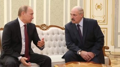 Владимира Путина поздравил президент Белоруссии Лукашенко
