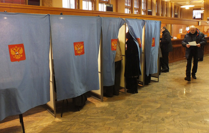 В три утра по Москве закрылся избирательный участок в российском посольстве в Вашингтоне