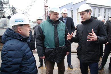 Алиханов: Заявления Путина в послании — гарантия загрузки судозавода «Янтарь»