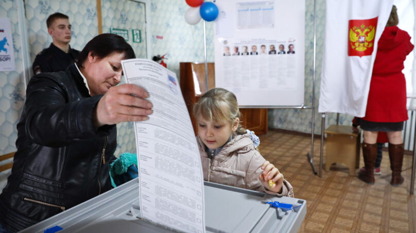 Подавляющее большинство крымчан поддержали Путина