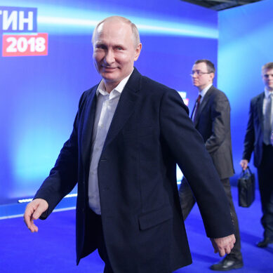Владимир Путин принимает поздравления