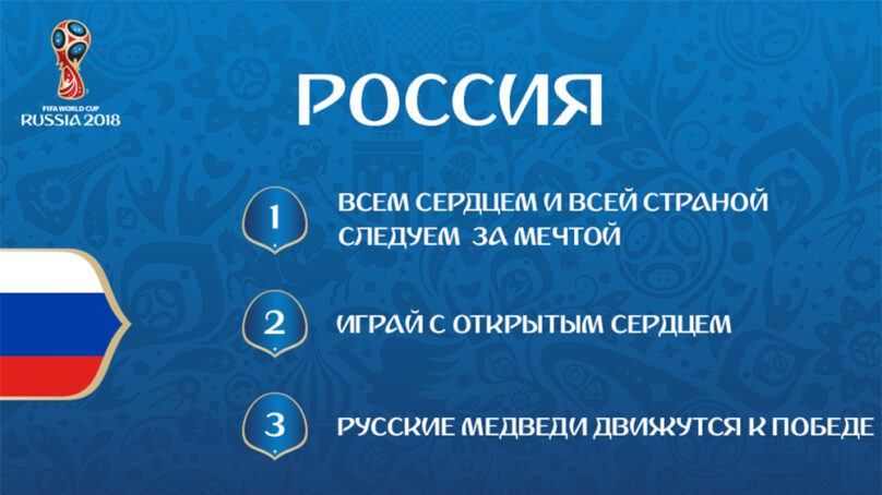 Болельщики выберут девиз для сборной России по футболу