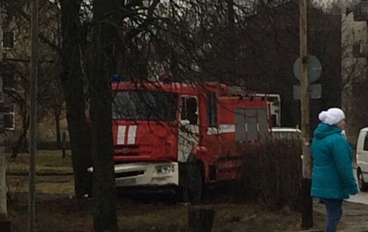 В Черняховске пожарная машина попала в ДТП