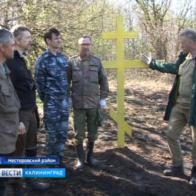 В Калининградской области обнаружили захоронение советских офицеров
