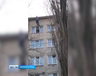 Полиция о ребёнке, который чуть не выпал из окна пятиэтажки: его мать была на работе