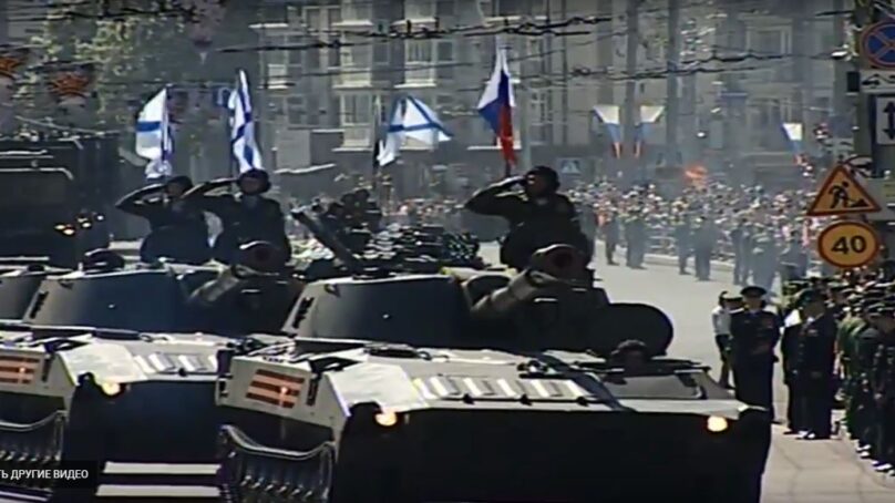Парад Победы в Калининграде транслирует канал «Россия 24»