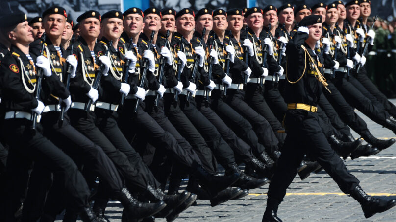 Морские пехотинцы Балтфлота очередной раз примут участие в параде Победы на Красной площади
