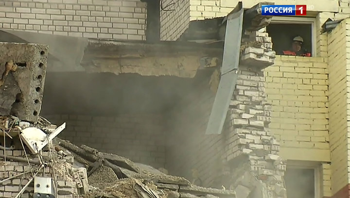 В Астрахани обрушился жилой дом