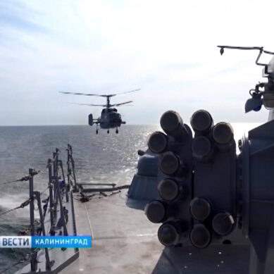 Сегодня в Калининграде спустили на воду новый Большой десантный корабль «Пётр Моргунов»