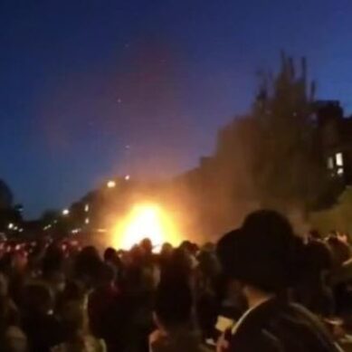 На еврейском празднике в Лондоне произошёл взрыв (видео)