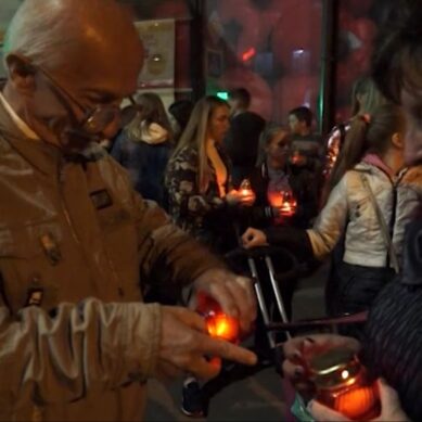 В Советске прошла традиционная акция «Свеча памяти»