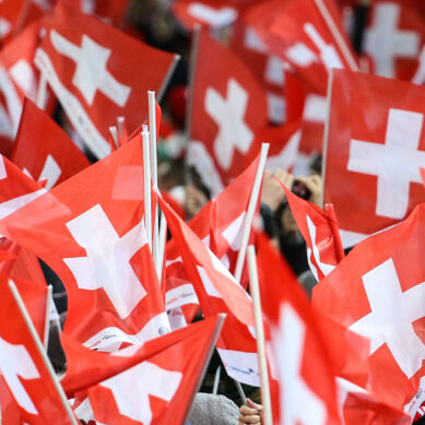Швейцария обыграла Сербию в матче на калининградском стадионе