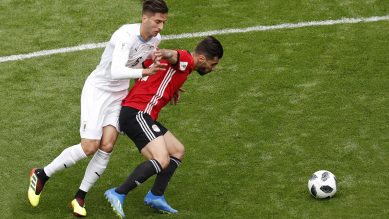 ЧМ-2018: Уругвайцы дожали сборную Египта и победили 1:0