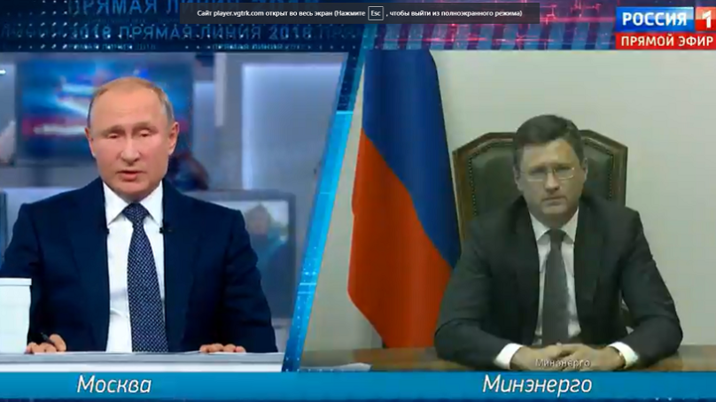 Владимир Путин: То, что сейчас происходит с ценами на топливо, это недопустимо