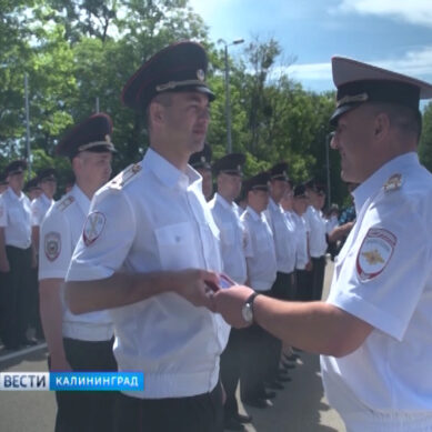 В Калининграде отметили 300-летие полиции
