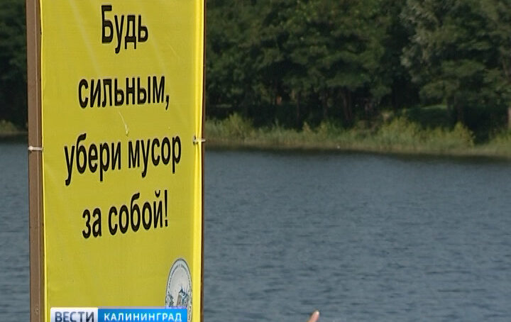 Калининград участвовал в общероссийской акции «Вода России»