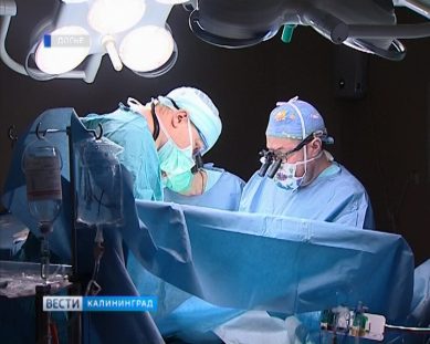 В Калининградской ЦГКБ впервые провели операцию по щадящей органосберегающей методике