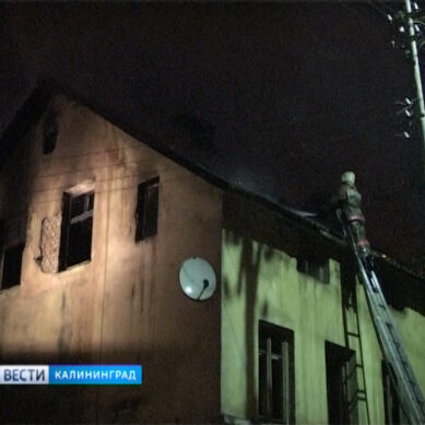 За сутки в Калининградской области произошло три пожара