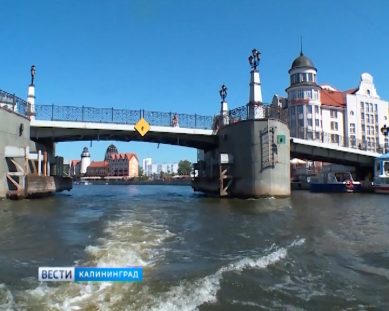 Ночью в Калининграде разведут сразу два моста