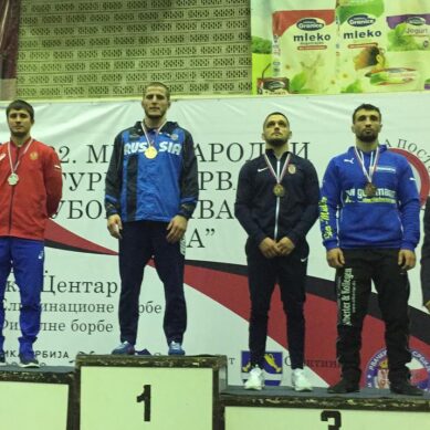 Калининградский борец Муса взял золото на международном турнире в Сербии