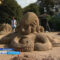 На променаде в Зеленоградске появились необычные скульптуры из песка