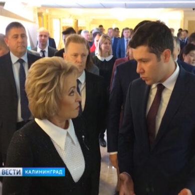 Алиханов встретился с председателем верхней палаты парламента РФ