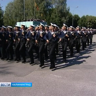 Первокурсники военно-морской академии Калининграда принесут присягу