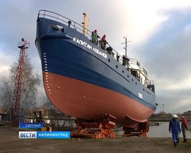 В Санкт-Петербурге Алиханов представил проект нового рыболовного судна