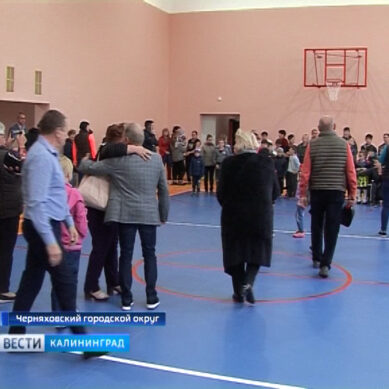 В посёлке Краснополянское после ремонты открыли спортивный зал
