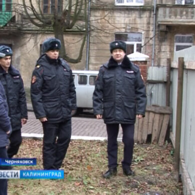 В Черняховске по горячим следам задержан преступник, ограбивший пожилую женщину