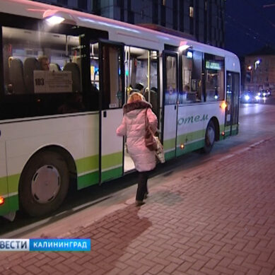 В Калининграде разделили остановки общественного транспорта