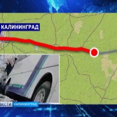 На 81-м километре трассы Калининград-Нестеров фура врезалась в пассажирский автобус