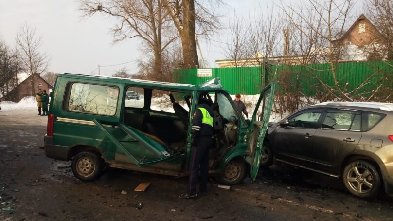 В Калининграде на ул. Суворова произошло крупное ДТП