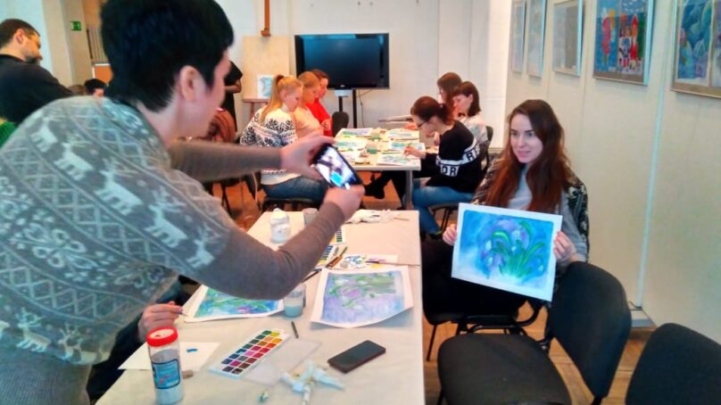 В Калининградском музее изобразительных искусств проводится мастер-класс «Акварельные зарисовки»