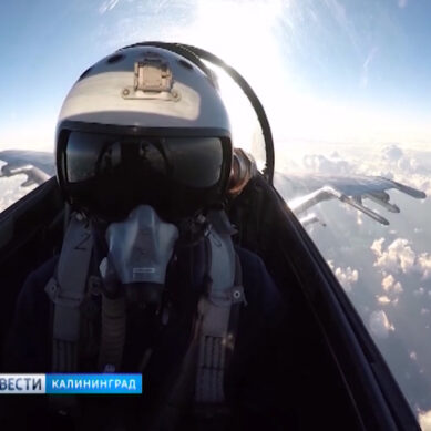 Балтфлот завершил тренировки по дозаправке самолетов в небе над Янтарным краем