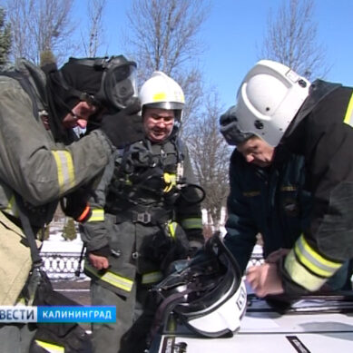 В школе Ново-Гурьевска прошли пожарно-тактические учения МЧС