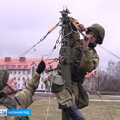 В Калининградской области стартовал ежегодный конкурс полевой выучки военных связистов