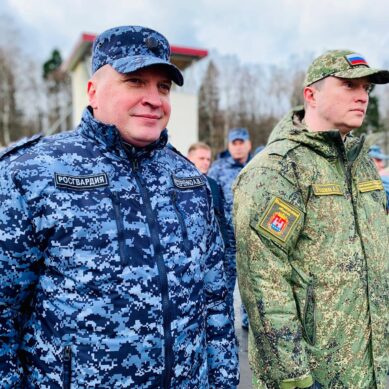 В Холмогоровке состоялись торжества, посвящённые предстоящему Дню войск национальной гвардии РФ