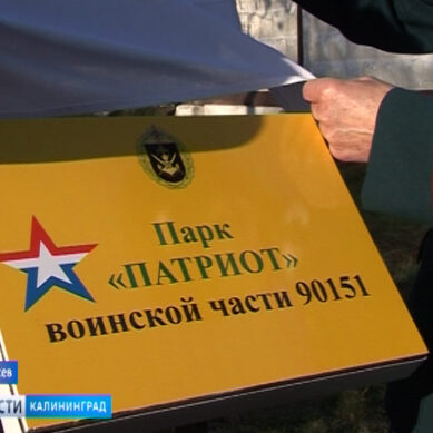 В Калининградской области открылся военно-патриотический парк «Патриот». 