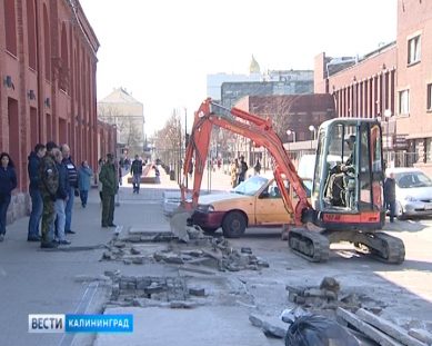 В Калининграде началась реконструкция второй очереди улицы Профессора Баранова