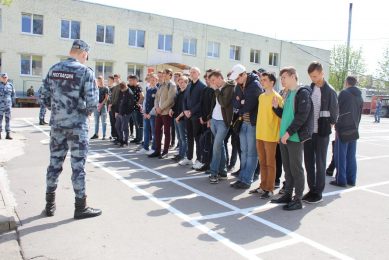 В Калининграде прошёл «День призывника» для учащихся 10 класса гимназии №1
