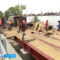 В Калининграде проконтролировали ход ремонтных работ на тротуарах и на мосту через ручей Лесной